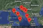 Civitavecchia, Italy, AT SEA, CORFU, GREECE, DUBROVNIK, CROATIA, SPLIT CROATIA, BAR -  MONTENEGRO, KATAKOLON, GREECE, SICILY (MESSINA), ITALY, NAPLES/CAPRI, ITALY