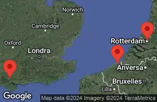 CELEBRITY APEX - útvonalterv 4 éjszaka indulás SOUTHAMPTON, ENGLAND kelt 21/08/2025 - SOUTHAMPTON, ENGLAND, AT SEA, AMSTERDAM(ROTTERDAM),HOLLAND, BRUSSELS (ZEEBRUGGE),BELGIUM