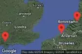 SOUTHAMPTON, ENGLAND, AT SEA, AMSTERDAM(ROTTERDAM),HOLLAND, BRUSSELS (ZEEBRUGGE),BELGIUM