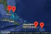 FORT LAUDERDALE, FLORIDA, AT SEA, PHILIPSBURG, ST. MAARTEN, SAN JUAN, PUERTO RICO, PERFECT DAY COCOCAY -  BAHAMAS