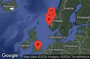 CELEBRITY APEX - útvonalterv 7 éjszaka indulás SOUTHAMPTON, ENGLAND kelt 03/05/2025 - SOUTHAMPTON, ENGLAND, AT SEA, Haugesund, Norway, OLDEN, NORWAY, FLAM, NORWAY, BERGEN, NORWAY