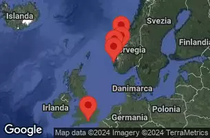 CELEBRITY APEX - útvonalterv 7 éjszaka indulás SOUTHAMPTON, ENGLAND kelt 06/09/2025 - SOUTHAMPTON, ENGLAND, AT SEA, Haugesund, Norway, FLAM, NORWAY, GEIRANGER, NORWAY, BERGEN, NORWAY