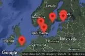 SOUTHAMPTON, ENGLAND, AT SEA, COPENHAGEN, DENMARK, STOCKHOLM, SWEDEN, HELSINKI, FINLAND, TALLINN, ESTONIA, SKAGEN -  DENMARK