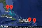 MIAMI, FLORIDA, AT SEA, PHILIPSBURG, ST. MAARTEN, SAN JUAN, PUERTO RICO, PERFECT DAY COCOCAY -  BAHAMAS
