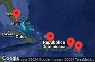 CELEBRITY BEYOND - útvonalterv 7 éjszaka indulás MIAMI, FLORIDA kelt 12/04/2026 - MIAMI, FLORIDA, AT SEA, PUERTO PLATA, DOMINICAN REP, CHARLOTTE AMALIE, ST. THOMAS, BASSETERRE, ST. KITTS