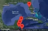 TAMPA, FLORIDA, AT SEA, ROATAN, HONDURAS, BELIZE CITY, BELIZE, COSTA MAYA, MEXICO, COZUMEL, MEXICO