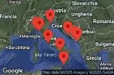 Venice, Ravenna, Italy, SPLIT, CROATIA, DUBROVNIK, CROATIA, KOTOR, MONTENEGRO, AT SEA, Sicily, Messina, Italy, Amalfi Coast, Salerno, Italy, PORTOFINO, ITALY, Florence, Pisa, La Spezia, Italy, Civitavecchia, Italy