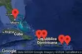 FORT LAUDERDALE, FLORIDA, AT SEA, LABADEE, HAITI, PUERTO PLATA, DOMINICAN REP, CHARLOTTE AMALIE, ST. THOMAS, PHILIPSBURG, ST. MAARTEN