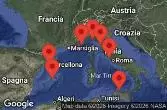 Civitavecchia, Italy, Sicily, Palermo, Italy, AT SEA, Florence, Pisa, La Spezia, Italy, PORTOFINO, ITALY, Nice, Villefranche, France, PALMA DE MALLORCA, SPAIN, BARCELONA, SPAIN