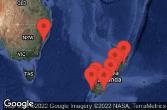 SYDNEY, AUSTRALIA, AT SEA, MILFORD SOUND, NEW ZEALAND, DOUBTFUL SOUND, DUSKY SOUND, DUNEDIN, NEW ZEALAND, CHRISTCHURCH, NEW ZEALAND, PICTON, NEW ZEALAND, NAPIER, NEW ZEALAND, WELLINGTON, NEW ZEALAND