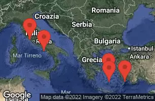 Civitavecchia, Italy, AT SEA, SANTORINI, GREECE, RHODES, GREECE, MYKONOS, GREECE, NAPLES/CAPRI, ITALY