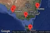 SYDNEY, AUSTRALIA, AT SEA, HOBART, AUSTRALIA, KANGAROO ISLAND, PENNESHAW, AUSTRALIA, ADELAIDE, AUSTRALIA, MELBOURNE, AUSTRALIA