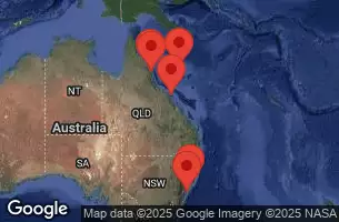 CELEBRITY EDGE - útvonalterv 11 éjszaka indulás SYDNEY, AUSTRALIA kelt 12/12/2025 - SYDNEY, AUSTRALIA, NEWCASTLE, AUSTRALIA, AT SEA, AIRLIE BEACH, AUSTRALIA, Cairns, Yorkeys Knob, Australia, Port Douglas, Australia, WILLIS ISLAND(CRUISING), AUS