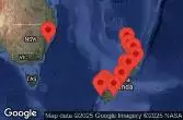 AUCKLAND, NEW ZEALAND, BAY OF ISLANDS, NEW ZEALAND, Tauranga, New Zealand, AT SEA, NAPIER, NEW ZEALAND, PICTON, NEW ZEALAND, WELLINGTON, NEW ZEALAND, CHRISTCHURCH, NEW ZEALAND, Dunedin, New Zealand, DUSKY SOUND, DOUBTFUL SOUND, Milford Sound, New Zealand, SYDNEY, AUSTRALIA