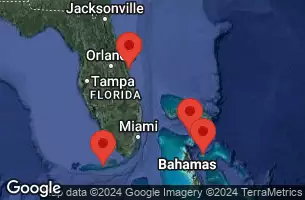 PORT CANAVERAL, FLORIDA, AT SEA, KEY WEST, FLORIDA, NASSAU, BAHAMAS, PERFECT DAY COCOCAY -  BAHAMAS