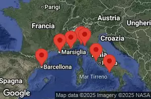 CELEBRITY EQUINOX - útvonalterv 9 éjszaka indulás CIVITAVECCHIA, ITALY kelt 05/05/2026 - Civitavecchia, Italy, Naples, Capri, Italy, AT SEA, Florence, Pisa, La Spezia, Italy, PORTOFINO, ITALY, Nice, Villefranche, France, Provence, Marseille, France, BARCELONA, SPAIN