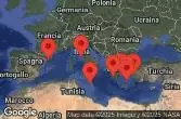 BARCELONA, SPAIN, AT SEA, VALLETTA, MALTA, Athens, Piraeus, Greece, Ephesus, Kusadasi, Turkey, SANTORINI, GREECE, MYKONOS, GREECE, KATAKOLON, GREECE, Civitavecchia, Italy