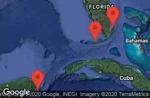 MIAMI, FLORIDA, AT SEA, COZUMEL, MEXICO, KEY WEST, FLORIDA