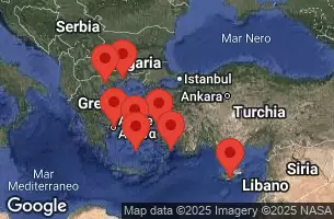 CELEBRITY INFINITY - útvonalterv 10 éjszaka indulás ATHENS, PIRAEUS, GREECE kelt 01/05/2026 - Athens, Piraeus, Greece, KAVALA, GREECE, Thessaloniki, Greece, AT SEA, RHODES, GREECE, LIMASSOL, CYPRUS, Ephesus, Kusadasi, Turkey, SANTORINI, GREECE, MYKONOS, GREECE