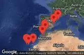 BARCELONA, SPAIN, AT SEA, LANZAROTE, CANARY ISLANDS, TENERIFE, CANARY ISLANDS, LA PALMA, CANARY ISLANDS, CASABLANCA, MOROCCO, TANGIER, MOROCCO, SEVILLE (CADIZ), SPAIN, VALENCIA, SPAIN