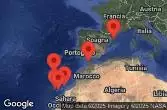 BARCELONA, SPAIN, AT SEA, LANZAROTE, CANARY ISLANDS, TENERIFE, CANARY ISLANDS, GRAN CANARIA, CANARY ISLANDS, Madeira, Funchal, Portugal, TANGIER, MOROCCO