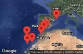 BARCELONA, SPAIN, AT SEA, LANZAROTE, CANARY ISLANDS, TENERIFE, CANARY ISLANDS, Madeira, Funchal, Portugal, CASABLANCA, MOROCCO, TANGIER, MOROCCO, Malaga, Spain