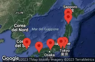 TOKYO (YOKOHAMA), JAPAN, MT FUJI (SHIMIZU) -  JAPAN, AT SEA, KYOTO (OSAKA), JAPAN, HIROSHIMA, JAPAN, BUSAN, SOUTH KOREA, HAKODATE -  JAPAN, AOMORI - JAPAN