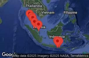 CELEBRITY MILLENIUM - útvonalterv 13 éjszaka indulás SINGAPORE kelt 09/12/2025 - SINGAPORE, AT SEA, PHUKET, THAILAND, LANGKAWI, MALAYSIA, PENANG, MALAYSIA, PORT KELANG, MALAYSIA, CELUKAN BAWANG, INDONESIA, LOMBOK, INDONESIA, BENOA (BALI), INDONESIA