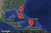 FORT LAUDERDALE, FLORIDA, AT SEA, WILLEMSTAD, CURACAO, ORANJESTAD, ARUBA, GEORGE TOWN, GRAND CAYMAN