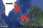 AMSTERDAM(ROTTERDAM),HOLLAND, AT SEA, AKUREYRI, ICELAND, ISAFJORDUR, ICELAND, REYKJAVIK, ICELAND, BELFAST, NORTHERN IRELAND, WATERFORD(DUNMORE E.)IRELAND