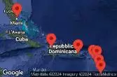 FORT LAUDERDALE, FLORIDA, AT SEA, LABADEE, HAITI, ST. JOHNS, ANTIGUA, ROSEAU, DOMINICA, CASTRIES, ST. LUCIA, BASSETERRE, ST. KITTS, SAN JUAN, PUERTO RICO