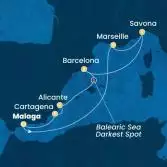 Spain, France, Italy