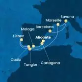 Spain, Portugal, Morocco, France, Italy