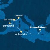 Greece, Tunisia, Spain, France, Italy