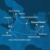 Greece, Malta, Italy