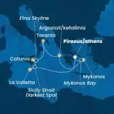 Greece, Malta, Italy