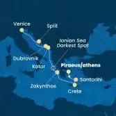Greece, Montenegro, Croatia