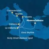 Greece, Malta, Italy