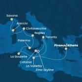 Greece, Malta, Italy, Corsica (France)