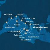 Greece, Malta, Italy, Corsica (France), France, Spain