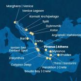 Greece, Montenegro, Croatia, Italy