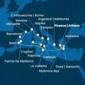 Greece, Malta, Balearic Islands, Spain, France, Italy