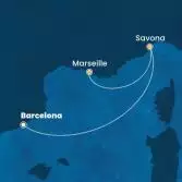 Spain, Italy, France