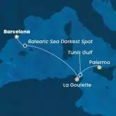 Spain, Tunisia, Italy