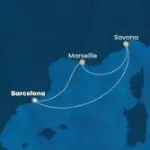 Spain, Italy, France