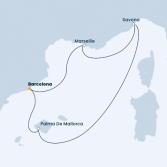 Spain, France, Italy, Balearic Islands