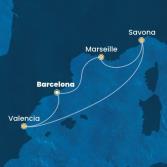 Spain, France, Italy