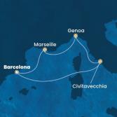 Spain, Italy, France