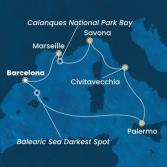 Spain, Italy, France