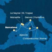 Spain, France, Italy, Corsica (France)